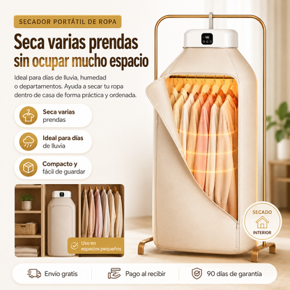 Secador Ropa Portatil Tendederos Ropa